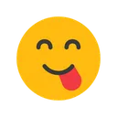 Free Face Savoring Food Emotion Emoticon Icon