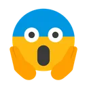 Free Face Screaming In Fear Emotion Emoticon Icon