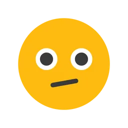 Free Face With Diagonal Mouth Emoji Icon