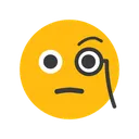 Free Face With Monocle Emotion Emoticon Icon