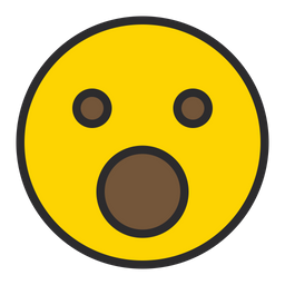 Free Confused Emoji Emoji Icon - Download in Colored Outline Style