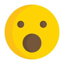 Free Face With Open Mouth Emoji Icon