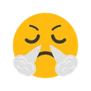 Free Face With Steam From Nose Emotion Emoticon Icon