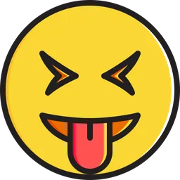 Free Face with stuck-out tongue and tightly-closed eyes Emoji Icon