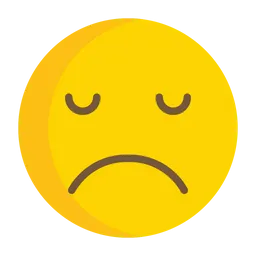 Free Disappointed Face Emoji Icon