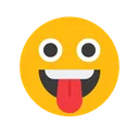 Free Face With Tongue Emotion Emoticon Icon