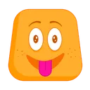 Free Face with tongue  Icon