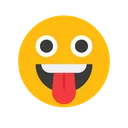 Free Face With Tongue Emotion Emoticon Icon