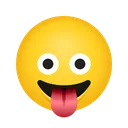 Free Face With Tongue Face Emoticon Icon