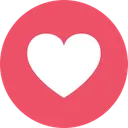 Free Facebook Amor Logotipo Ícone