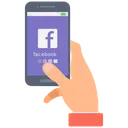Free Social Media Facebook Mobile App Icon