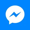 Free Facebook Messenger White Facebook Technology Icon