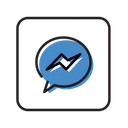 Free Facebook Messenger Social Media Chat Icon