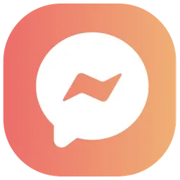 Free Facebook messenger Logo Icon