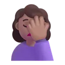 Free Facepalming Color Medium Icon