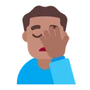Free Facepalming Flat Medium Icon