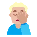 Free Facepalming Sadness Gesture Icon