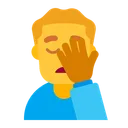 Free Facepalming Flat Default Icon
