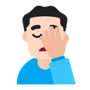 Free Facepalming Flat Light Icon
