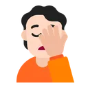 Free Facepalming Flat Light Icon