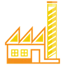 Free Factory Building Industry Icon