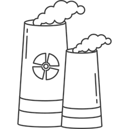 Free Factory Chimneys  Icon