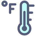 Free Thermometer Temperature Fahrenheit Icon