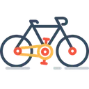 Free Fahrrad Zyklus Fahrzeug Symbol