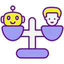 Free Fairness In Ai Digital Technology Icon