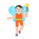 Free 妖精、平らな、軽い アイコン