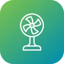 Free Fan Tablefan Fancy Icon