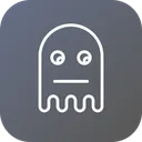 Free Fantasma Mal Halloween Icono