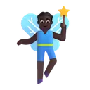 Free Fairy Color Dark Icon