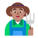 Free Farmer Flat Medium Icon