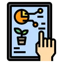 Free Report Chat Hand Icon