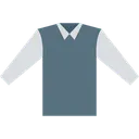 Free Collar Long Sleeve Collar Shirt Icon