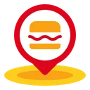 Free Fast food location  Icon