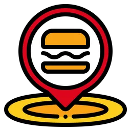 Free Fast food location  Icon