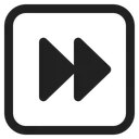 Free Button High Contrast Icon