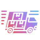 Free Fastdelivery Shipping Truck Icon