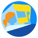 Free Fathers Day Child Dad Icon