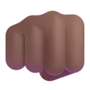Free Faust Farbe Mitteldunkel Symbol