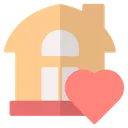 Free Liebe Herz Immobilien Symbol