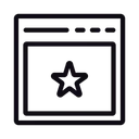 Free Star Achievement Online Icon