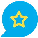 Free Favorite Chat Like Chat Starred Message アイコン