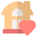 Free Love Heart Real Estate Icon