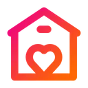 Free Favorite House Favorite Home Favorite Property Icon