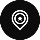 Free Favorite Place Pin Icon