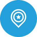 Free Favorite Place Pin Icon