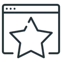 Free Website Favorite Site Star Icon